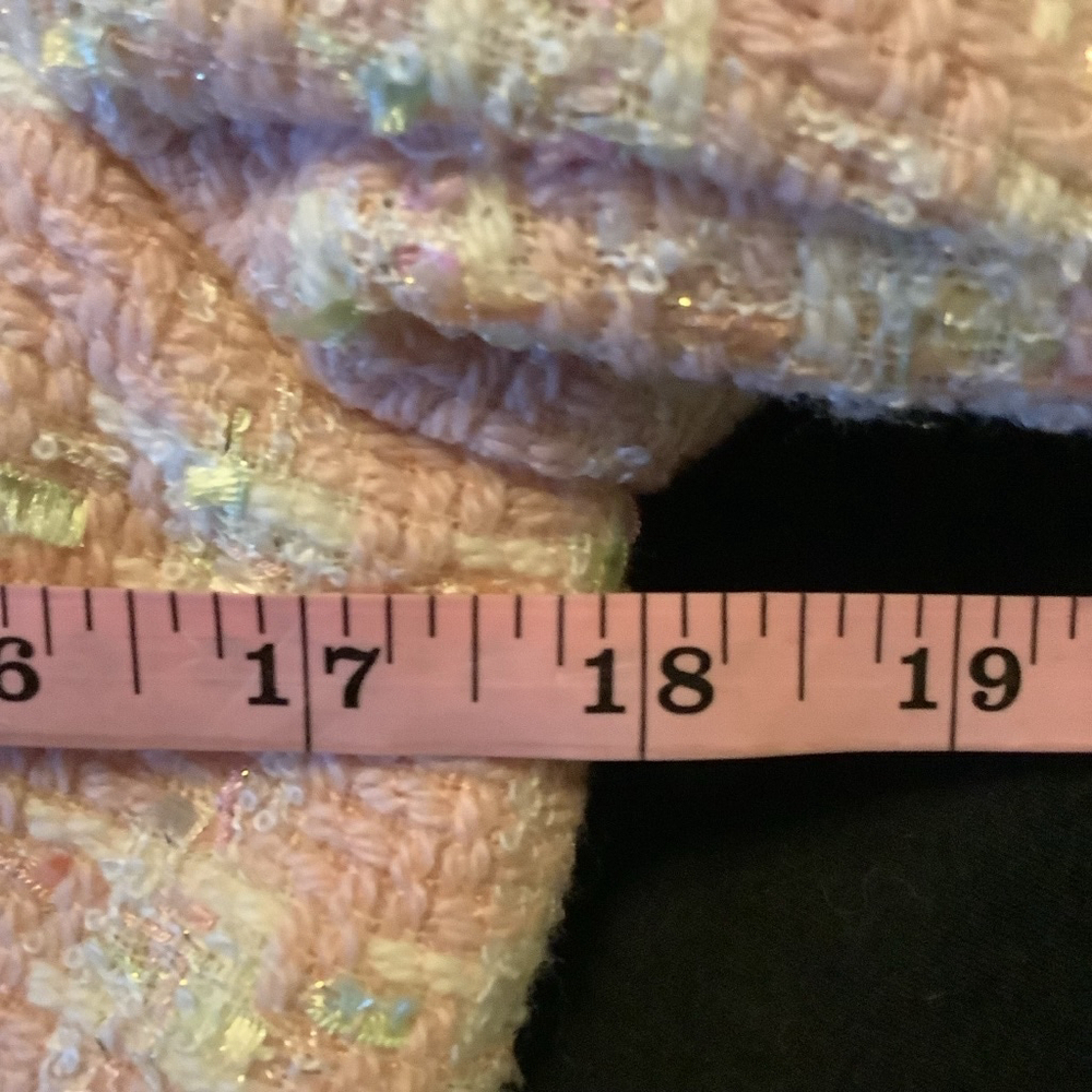 Women's Georgiou Studio Blazer Pink White Size 8 - Picture 8 of 14